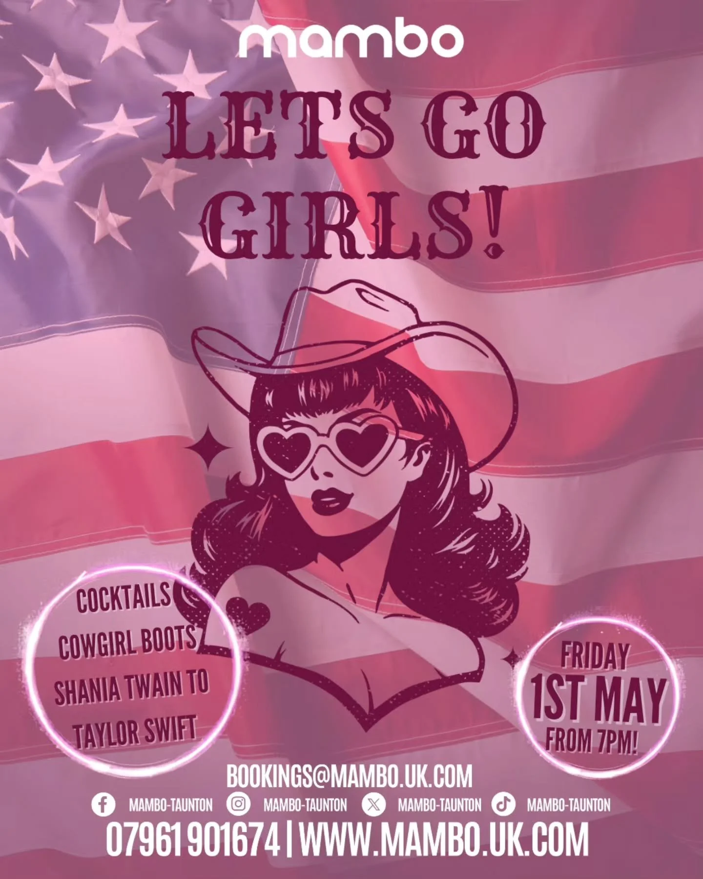 🐎 This bank holiday we&rsquo;re going country baby! ✨

Friday is one for the girls, grab your short shorts and cowboy boots 🤠
Our DJ is on all night playing the best country tunes you can sing (or scream) along to... Let&rsquo;s go girls 👢

Saturd