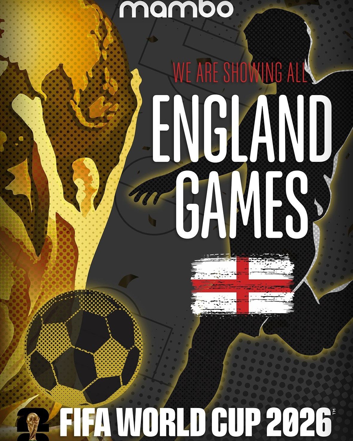 ⚽🔥 THE WORLD CUP IS CALLING&hellip; AND YOU ALREADY KNOW WHERE TO BE 🔥⚽

If you&rsquo;re not watching it with us at Mambo&hellip; are you even doing it right? 👀

We&rsquo;ve got you covered with:
📺 2 BIG SCREENS + 7 TVs &ndash; every kick, every 