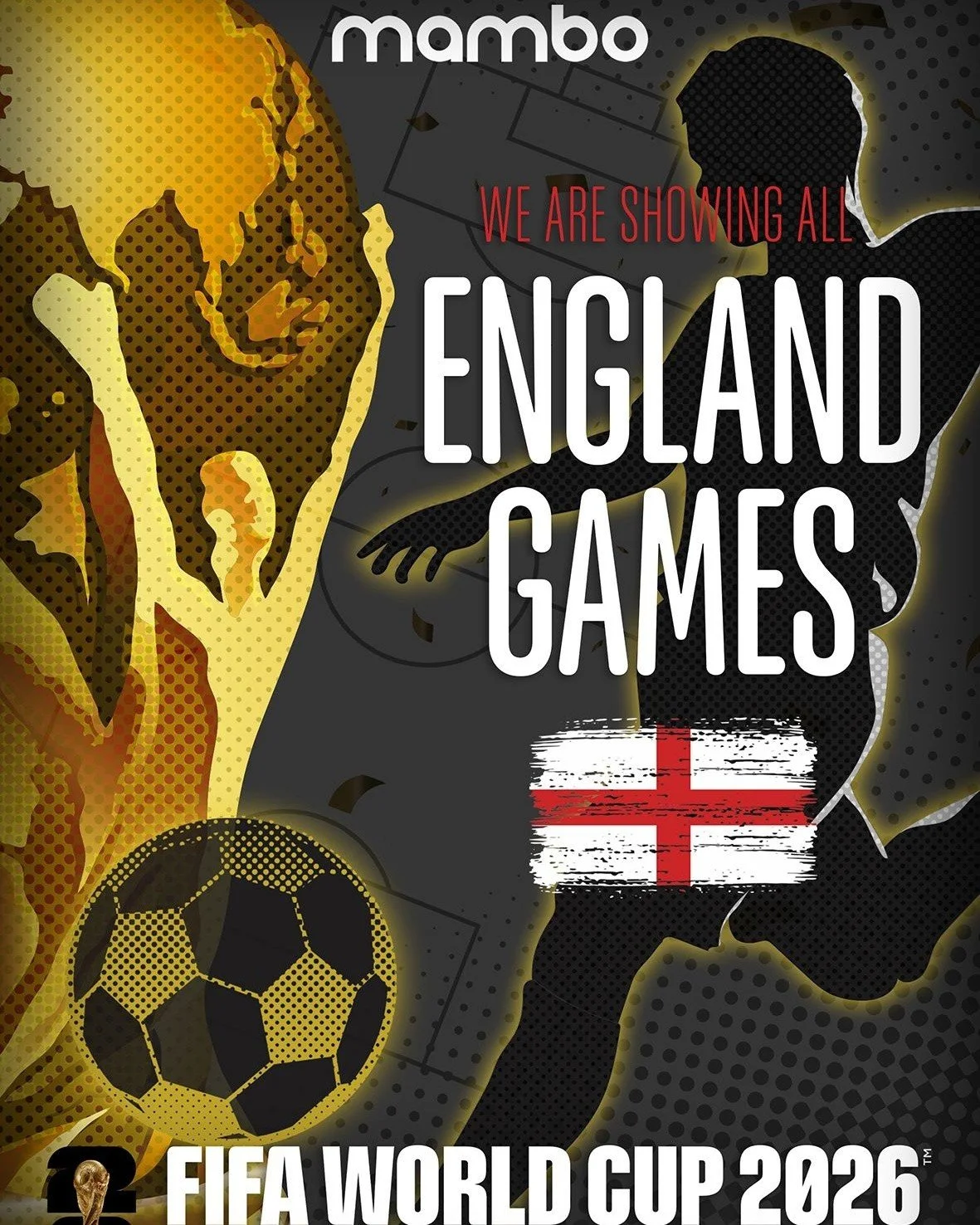 ⚽🔥 THE WORLD CUP IS CALLING&hellip; AND YOU ALREADY KNOW WHERE TO BE 🔥⚽ 

If you&rsquo;re not watching it with us at Mambo&hellip; are you even doing it right? 👀 

We&rsquo;ve got you covered with:
📺 2 BIG SCREENS + 7 TVs &ndash; every kick, ever