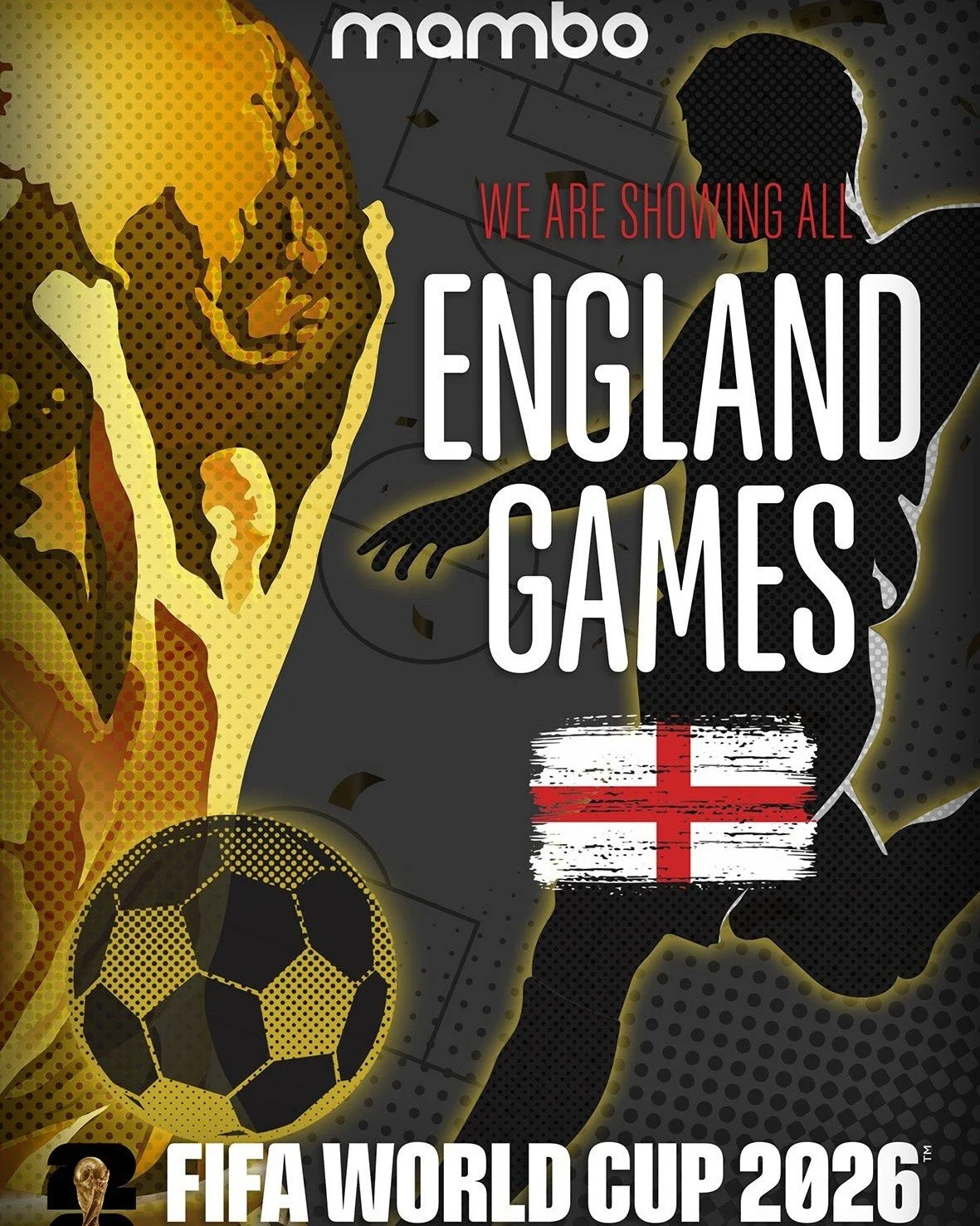 ⚽️ WORLD CUP SEASON kicks off in just 2.5 weeks! ⚽
📩 DM now to book your area... trust us, you don&rsquo;t want to miss this.

We&rsquo;ve got you covered with:
📺 2 massive screens + 7 TVs &ndash; every goal, every replay, every &ldquo;REF, ARE YOU