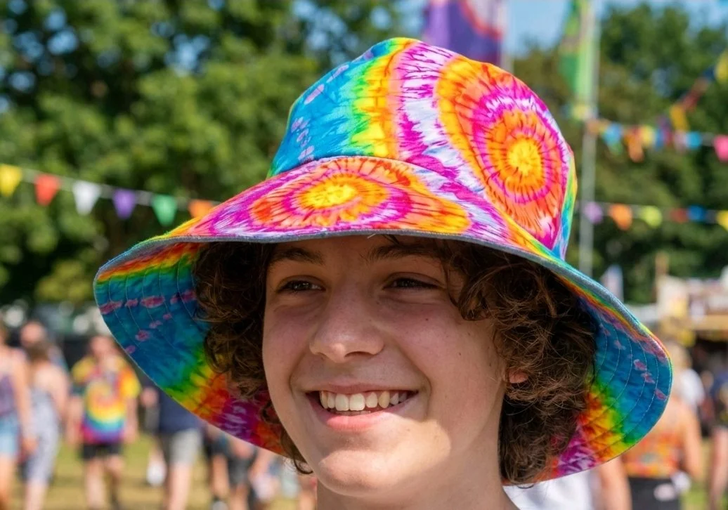 festival  summer   reversible bucket hat   inclusive fun  hats  tie dye