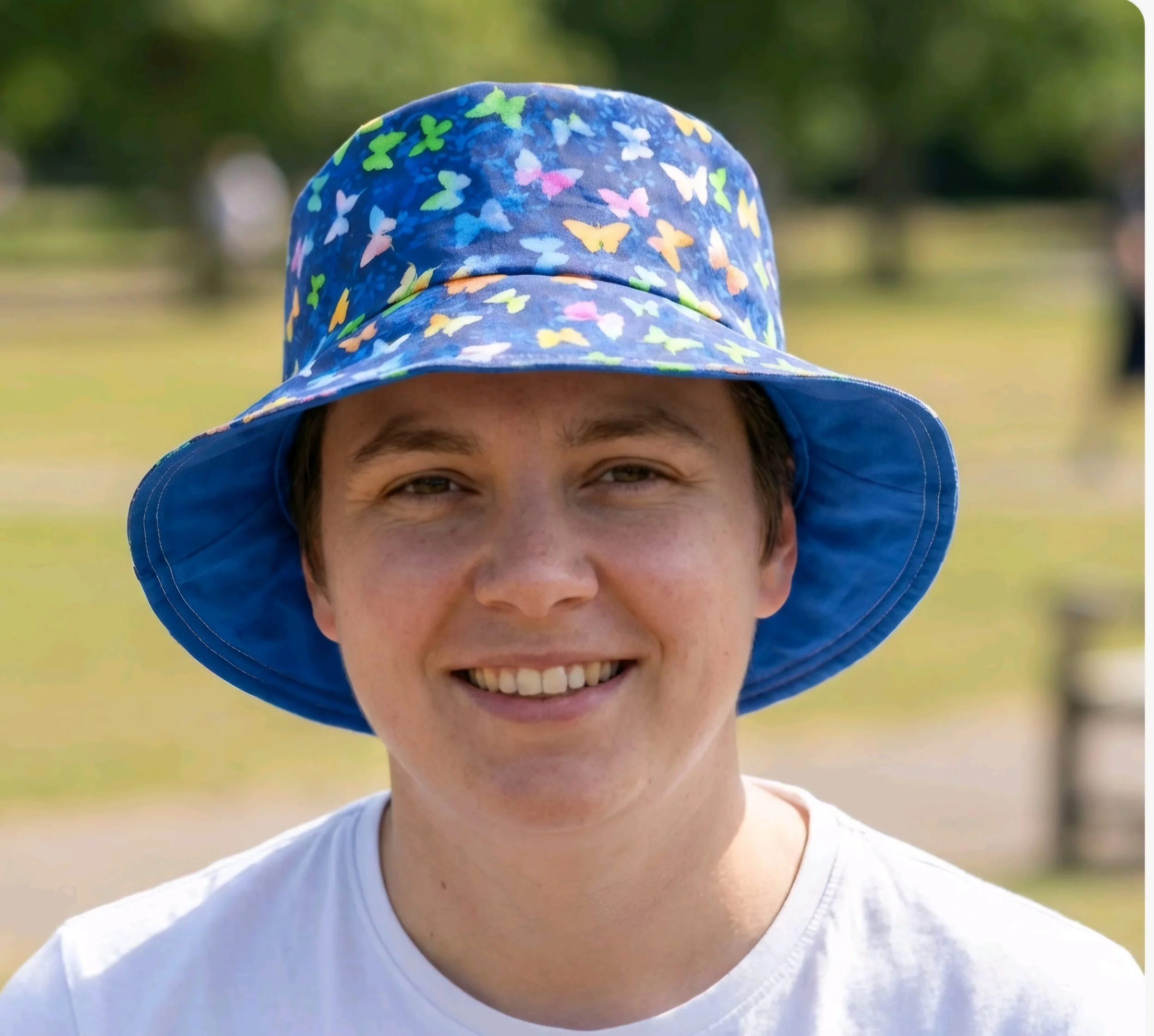festival  summer   reversible bucket hat   inclusive fun  hats  butterflies