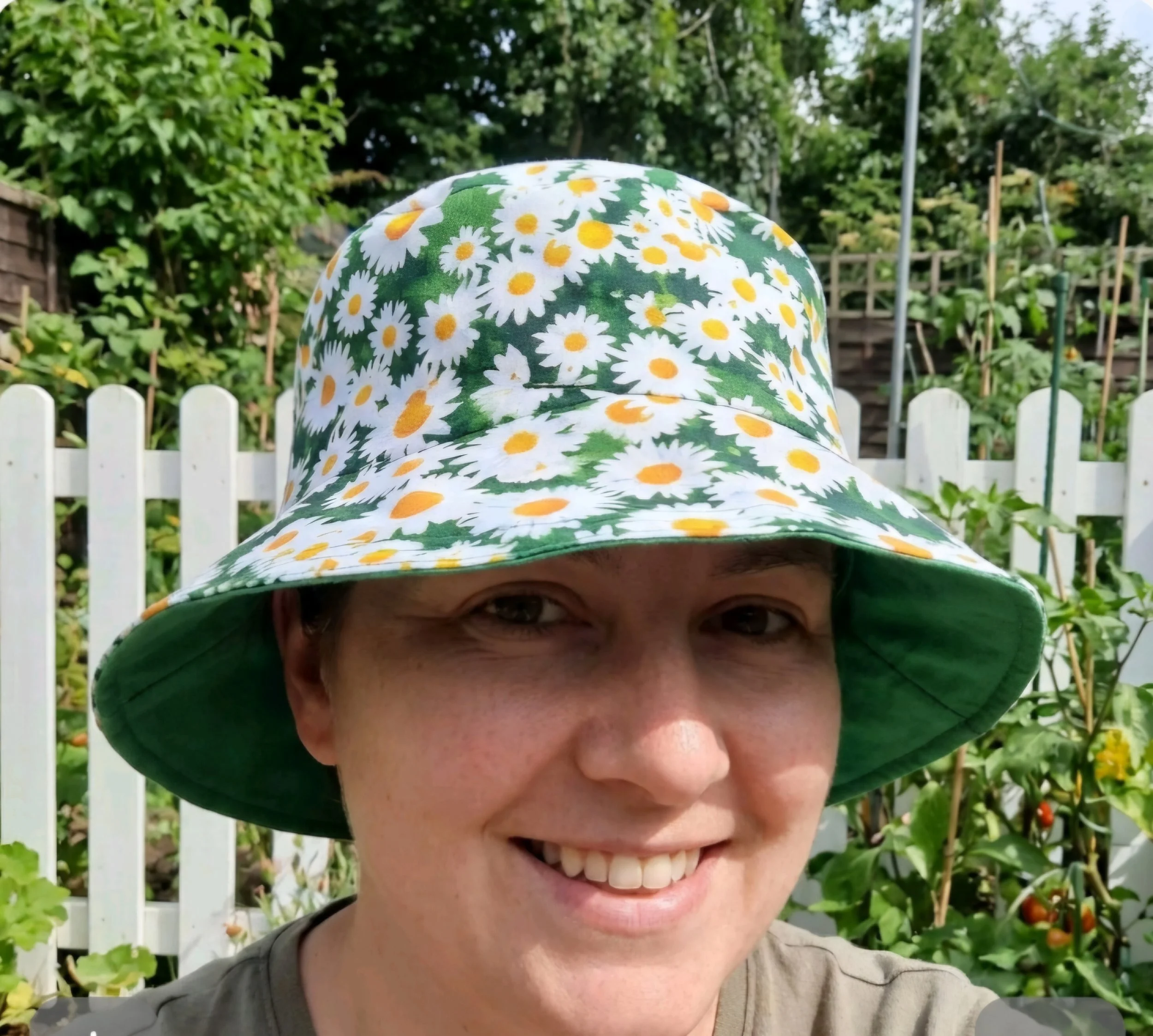 festival  summer   reversible bucket hat   inclusive fun  hats  daisy