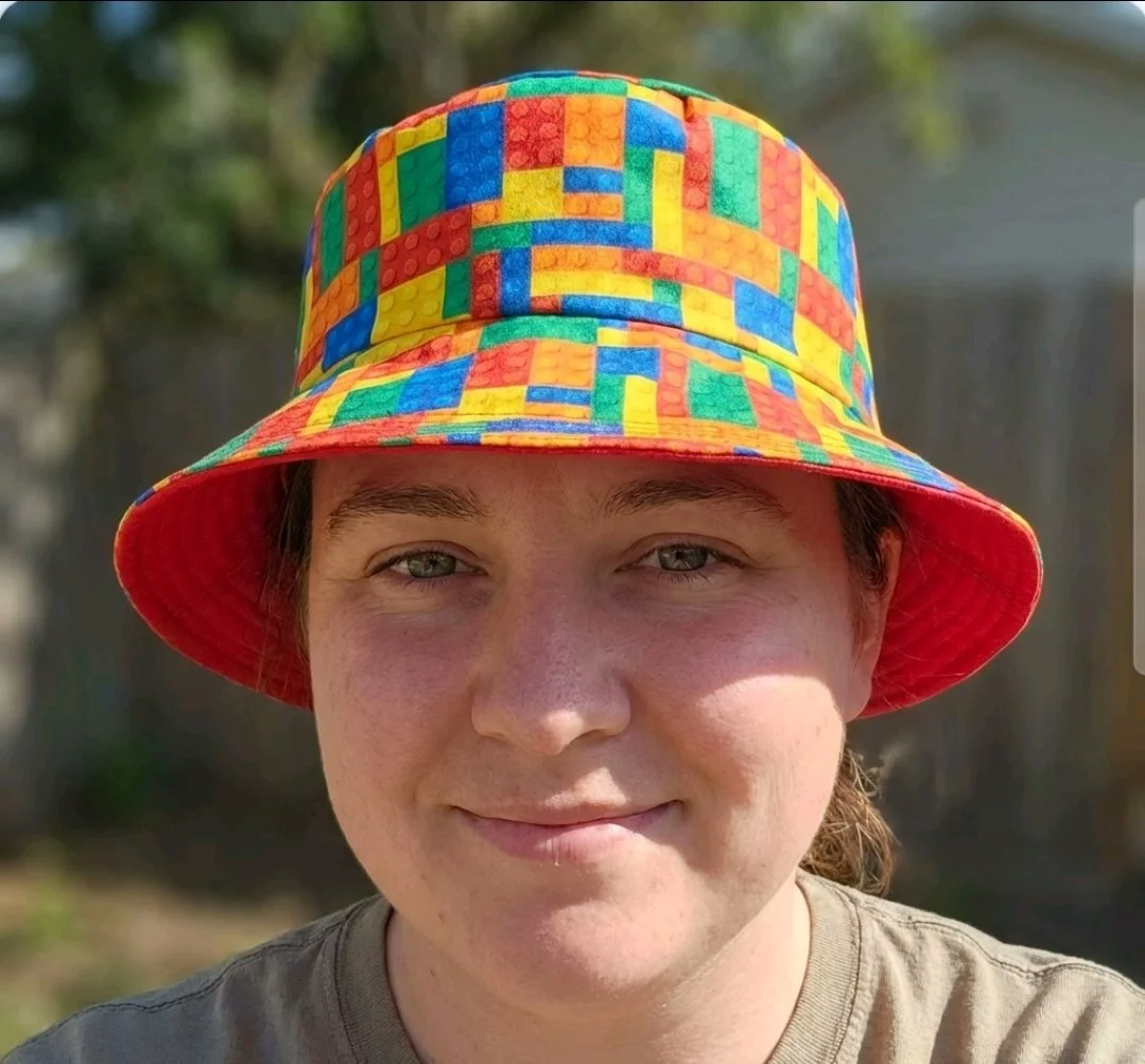 festival  summer   reversible bucket hat   inclusive fun  hat building blocks