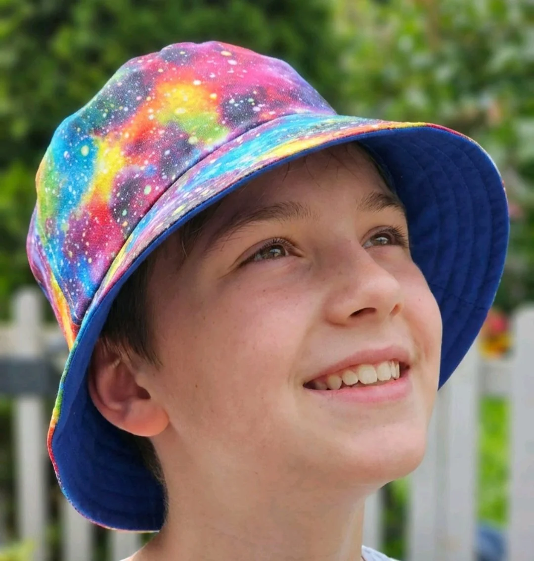 festival  summer   reversible bucket hat   inclusive fun  hat out of this world