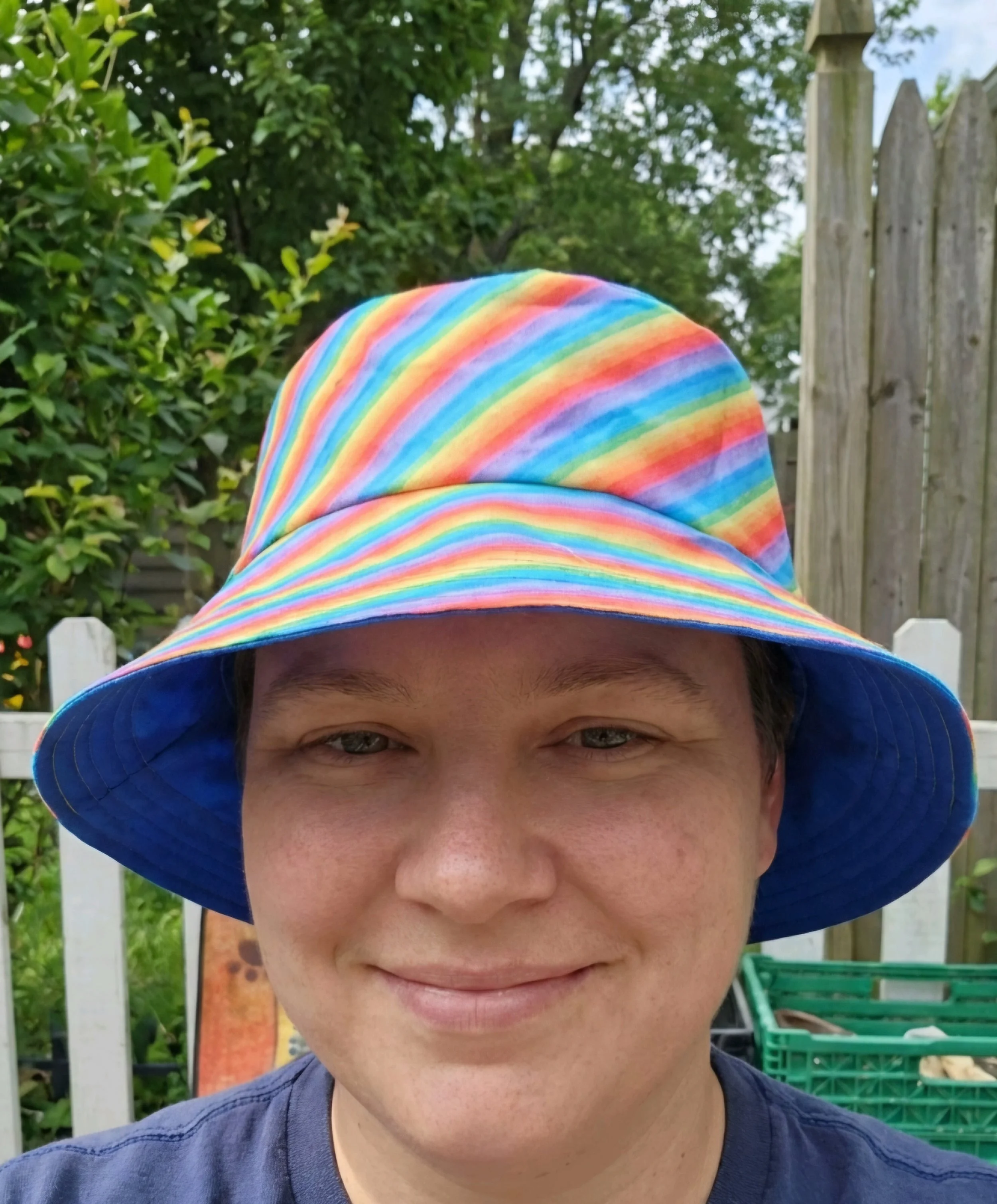 festival  summer   reversible bucket hat   inclusive hat  seaside rock