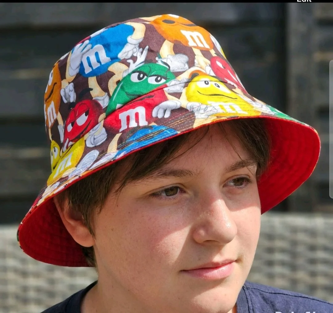 festival  summer   reversible bucket hat   inclusive hat  mms