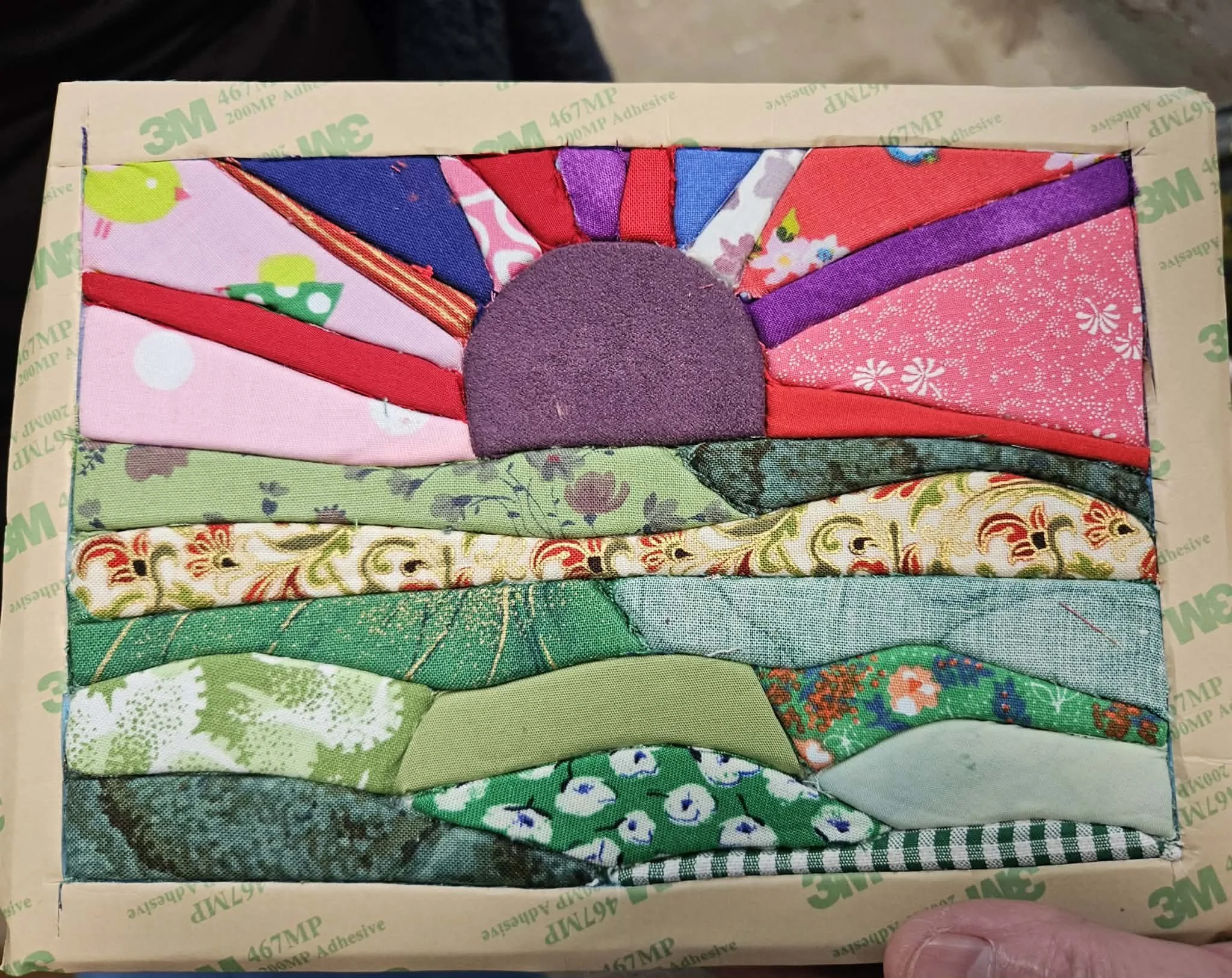 kinusaiga craft kit sunset