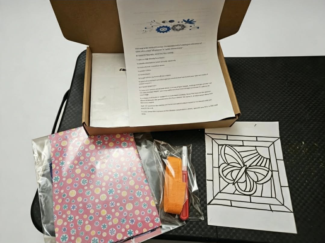 kinusaiga craft kit  butterfly