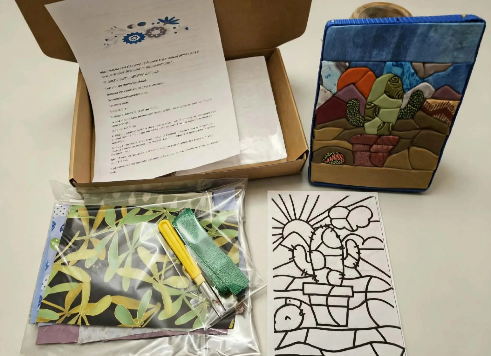 kinusaiga craft kit  cactus