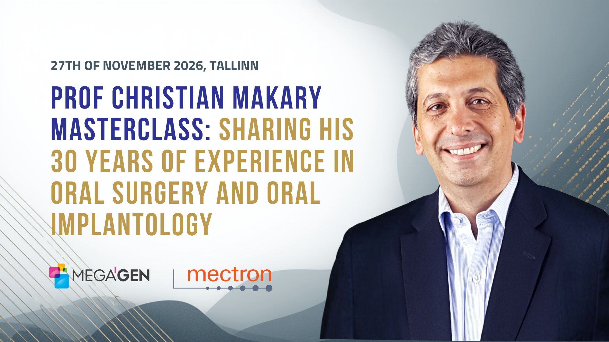 Prof Christian Makary Masterclass in Tallinn: Sharing his 30 years of experience in Oral Surgery and Oral Implantology