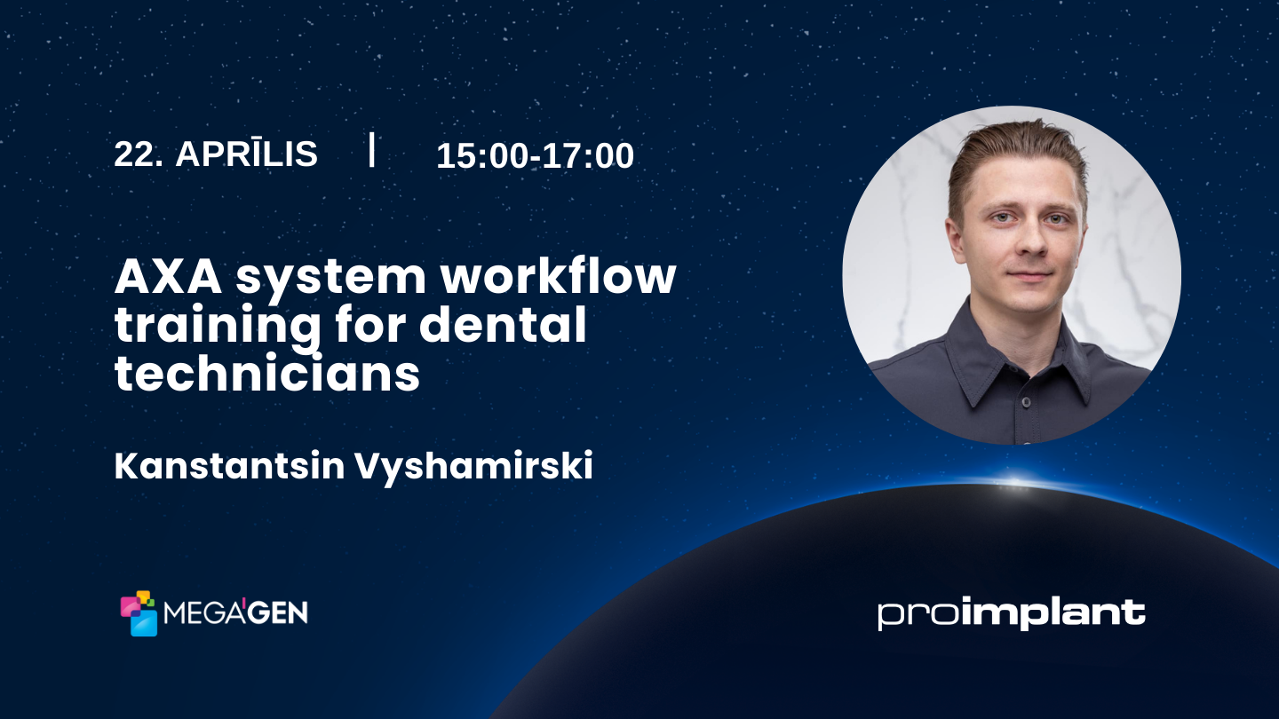 AXA system workflow training for dental technicians