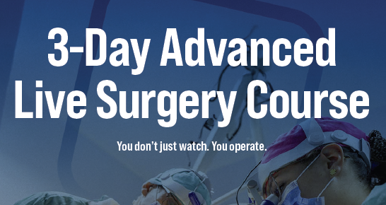 3-day advanced course with Dr Rokas Kuprys using ARi and BlueDiamond Cuff