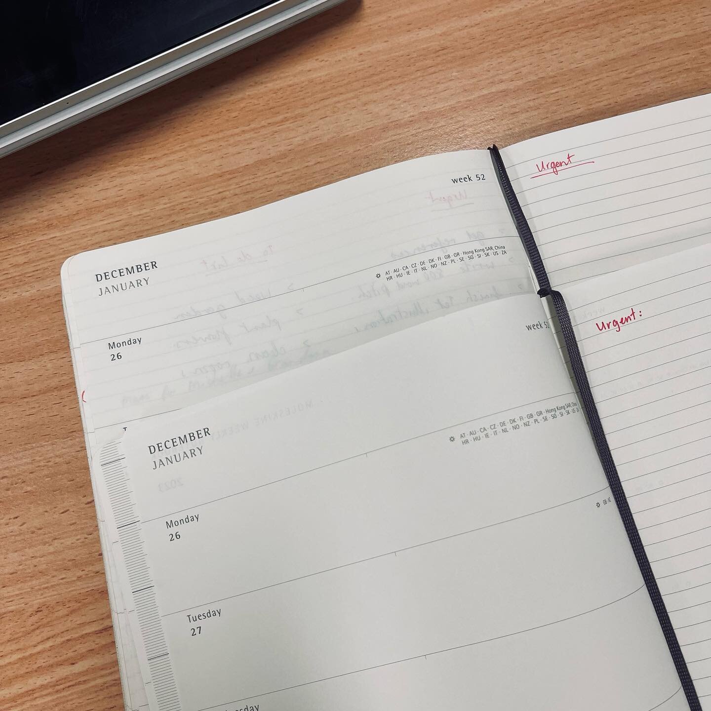 The year went by real quick. We&rsquo;re on the last week of my 2022 diary but also on the first week of my 2023 diary. 

Time to crack into it and finish up all my plans in preparation for another year. 

Have a great limbo week 🥳