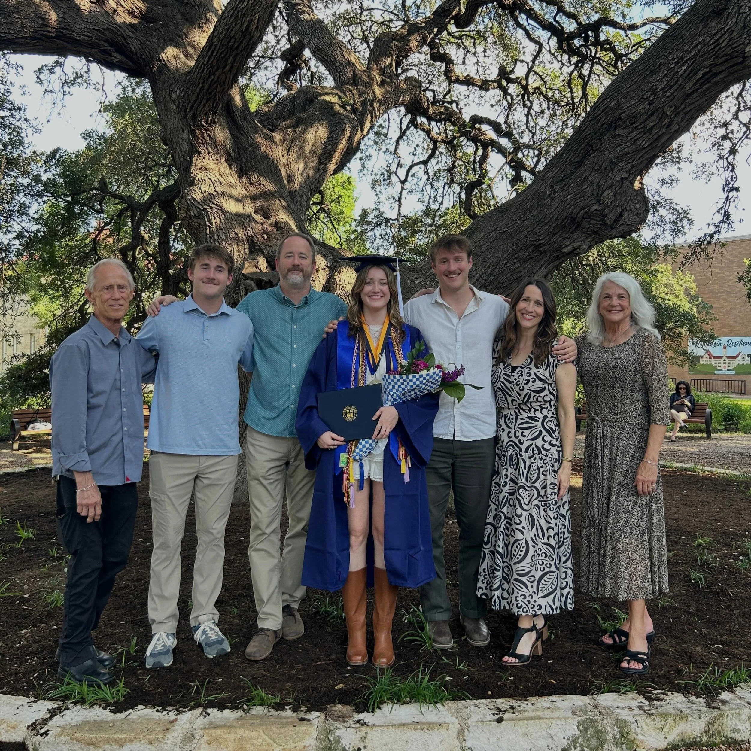 Happy Mother&rsquo;s Day. 

This weekend was a great chance to celebrate the women in my life. 

My daughter graduated from St. Edward&rsquo;s University in Austin. I am so proud of her. The ceremony took place in the same gym that held my high schoo