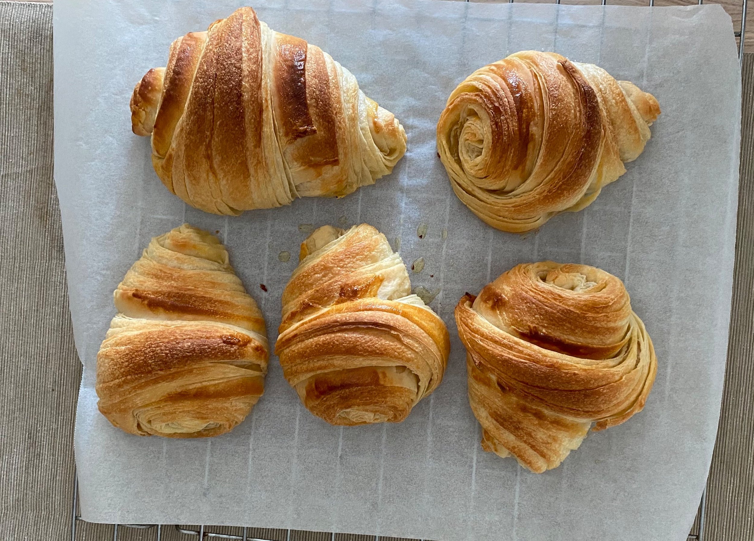 croissant. the first attempt. — Emir Sabarudin
