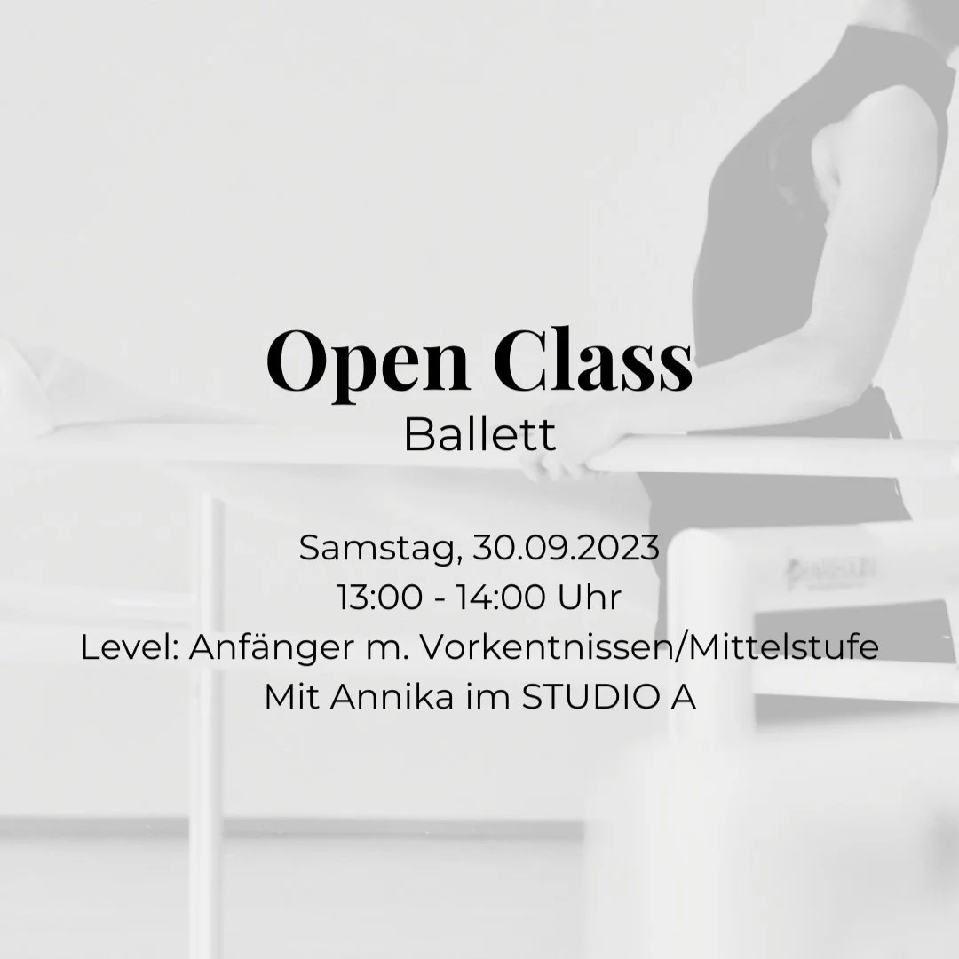 Ballett Anfänger mit Vorkenntnissen/Mittelstufe - in Zusammenarbeit mit dem Tanztag Rhein-Main 2023