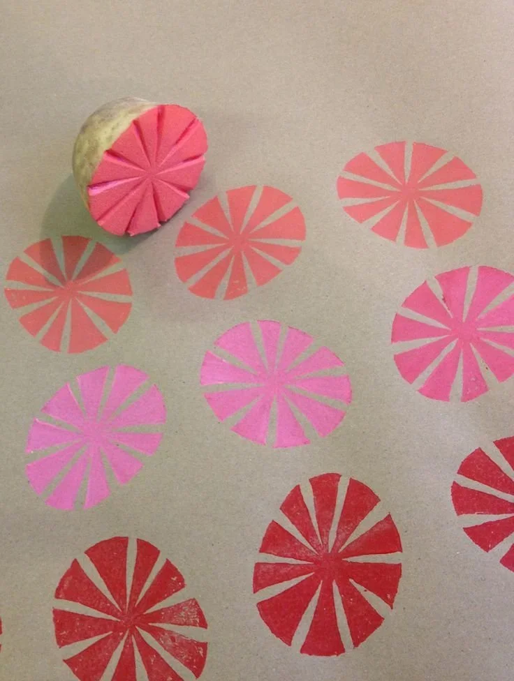 Potato Printing