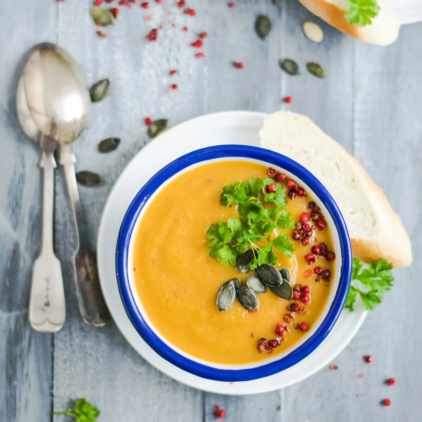 Schnelle Linsensuppe