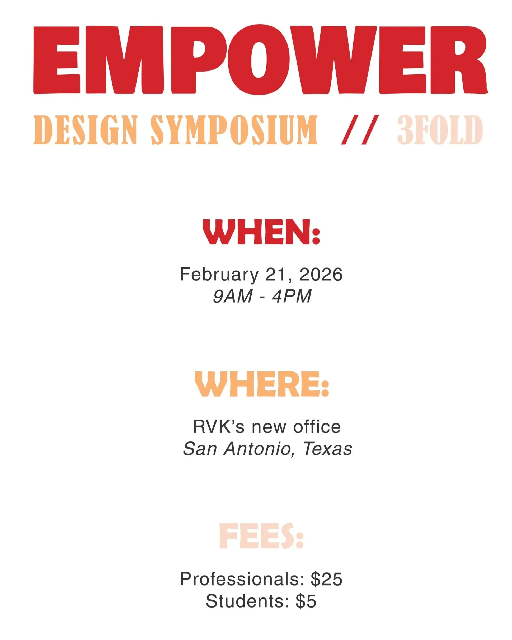 Empower Design Symposium Act III Registration