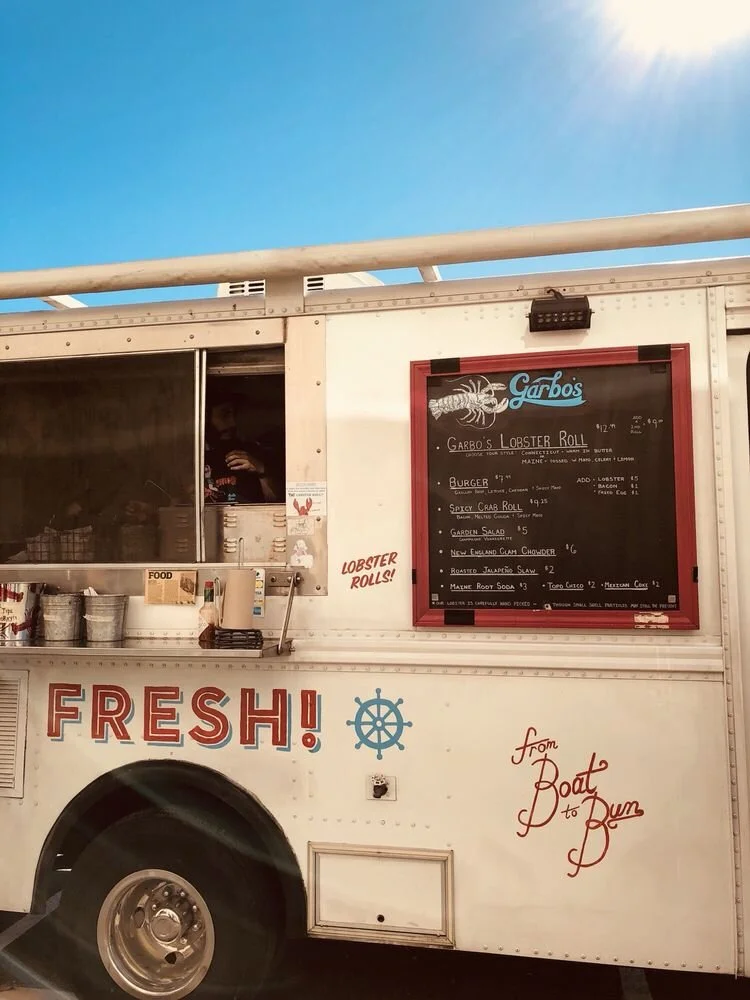Food Truck Menu — Garbos Lobster Austin, Texas New England Cuisine