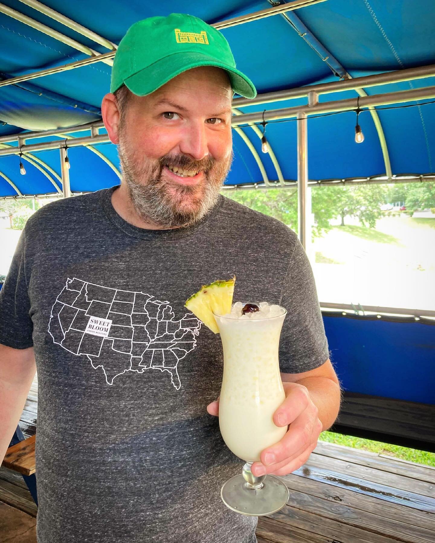 If you like Pi&ntilde;a Coladas&hellip; 🌴🍹🥥

Mr. Josh Loving made this with Bounty white rum, fresh pineapple juice, house coconut cream, heavy cream, served on crushed ice. And lots of love.
-
-
-
#atxcocktails #pi&ntilde;acolada #garboslobsterat