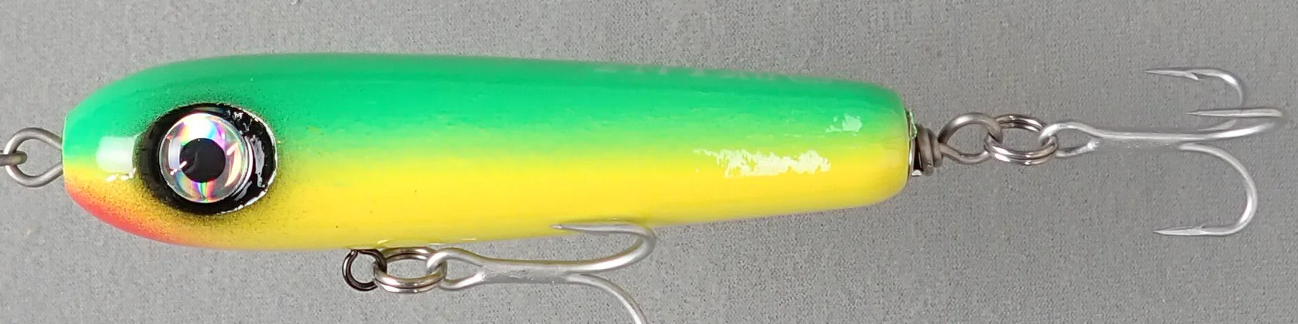 Rebel T200 Jumpin Minnow 4 1/2in Pearl/Yellow