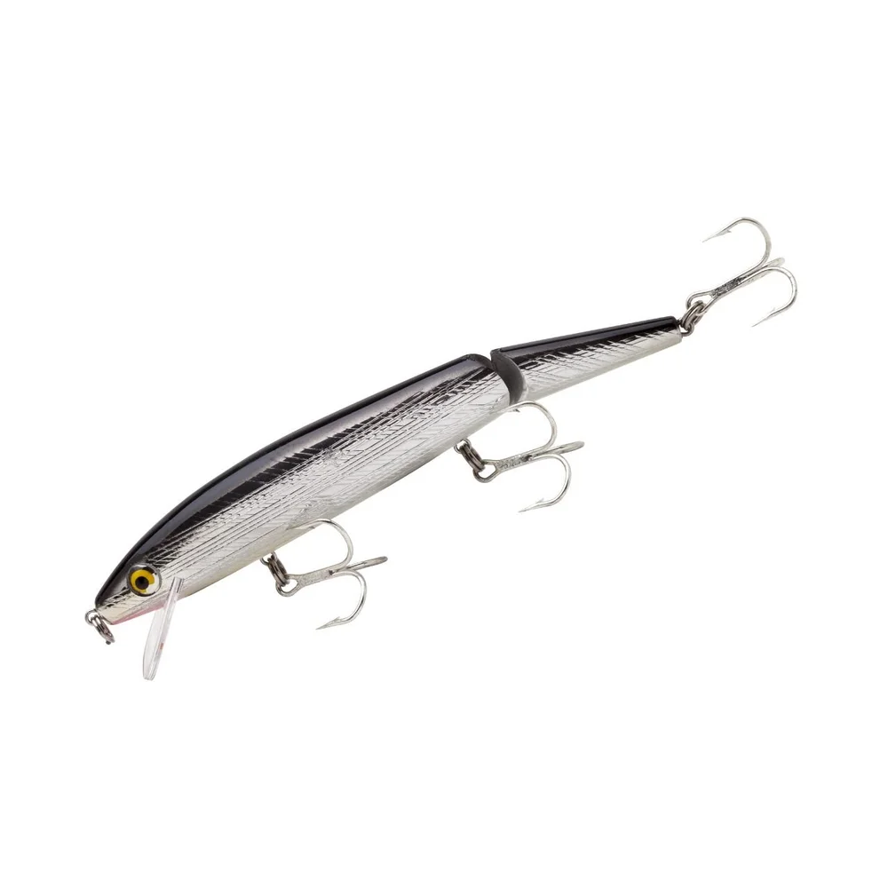 Leurre Rebel F303-SW Minnow Flottant 14 Cm Argent/dos Bleu - Neuf En Boîte