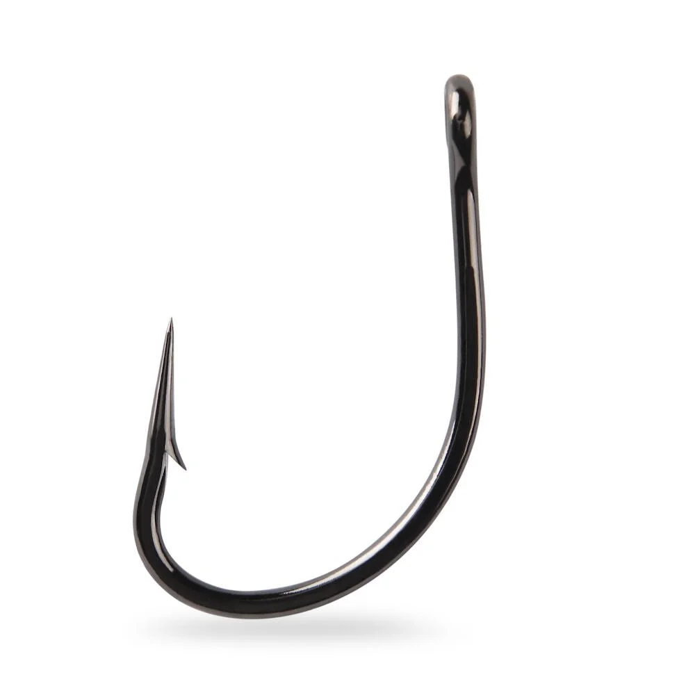 VMC 9171BN Black Nickel Open Eye Siwash Hook Size #4/0