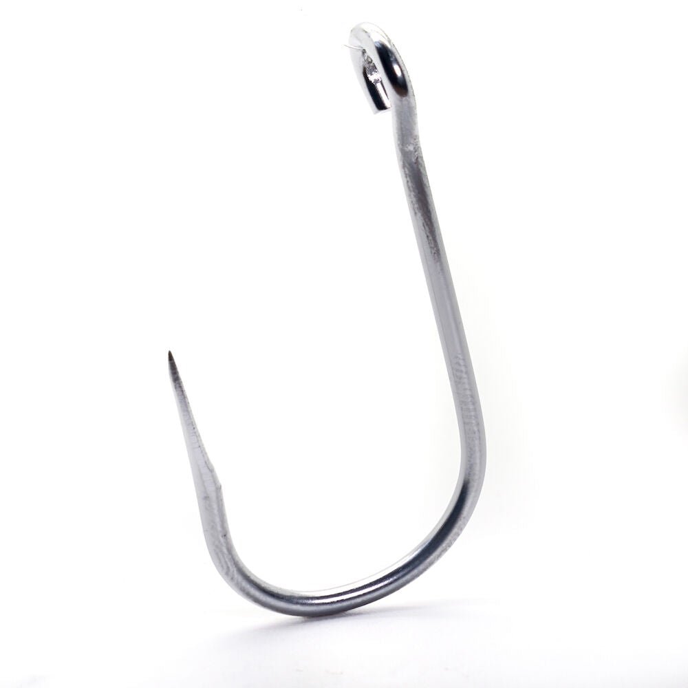Mustad Stainless Steel Open Eye Barbless Siwash Hook 95135 — Shop The  Surfcaster