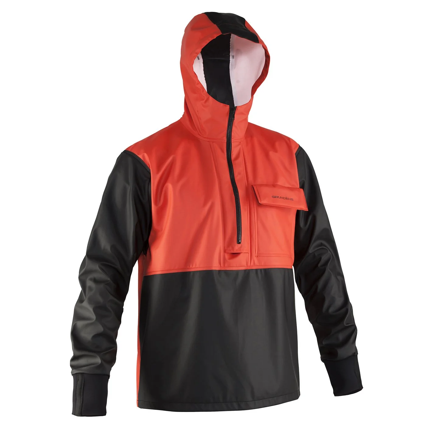 Grundens Brigg 411 Jacket (No Hood) W/Built-in Neoprene Cuffs PVC