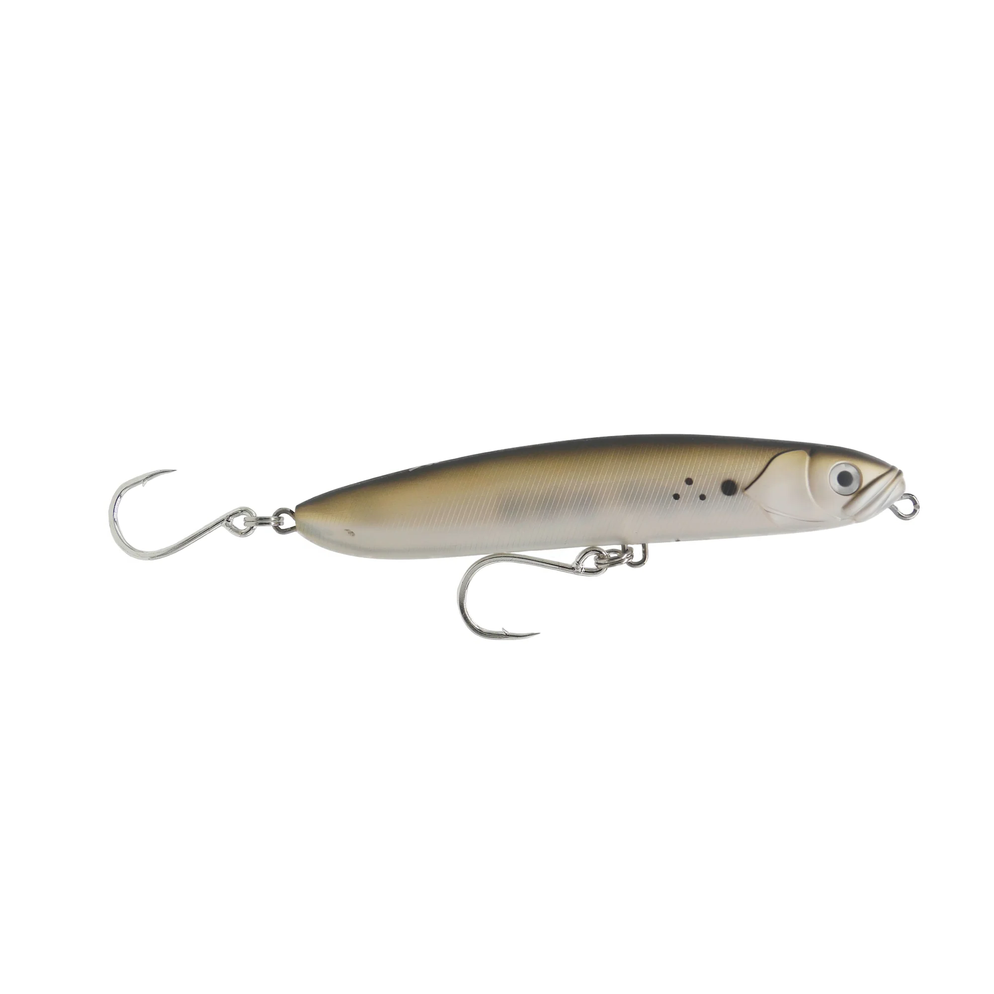 Rebel T200 Jumpin Minnow 4 1/2in Pearl/Yellow