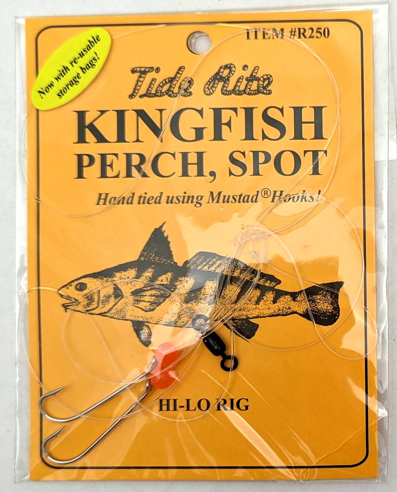 Tide Rite 250 Kingfish, Perch, Spot Rig — Shop The Surfcaster