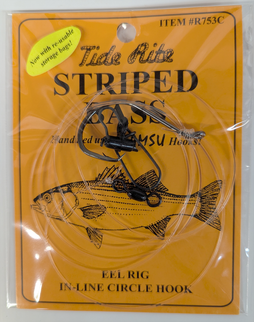 Tide Rite R753C Bass Live Eel Rig with Inline Circle Hook  Shop The  Surfcaster