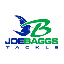 Logo for Joe Baggs Tackle company.
