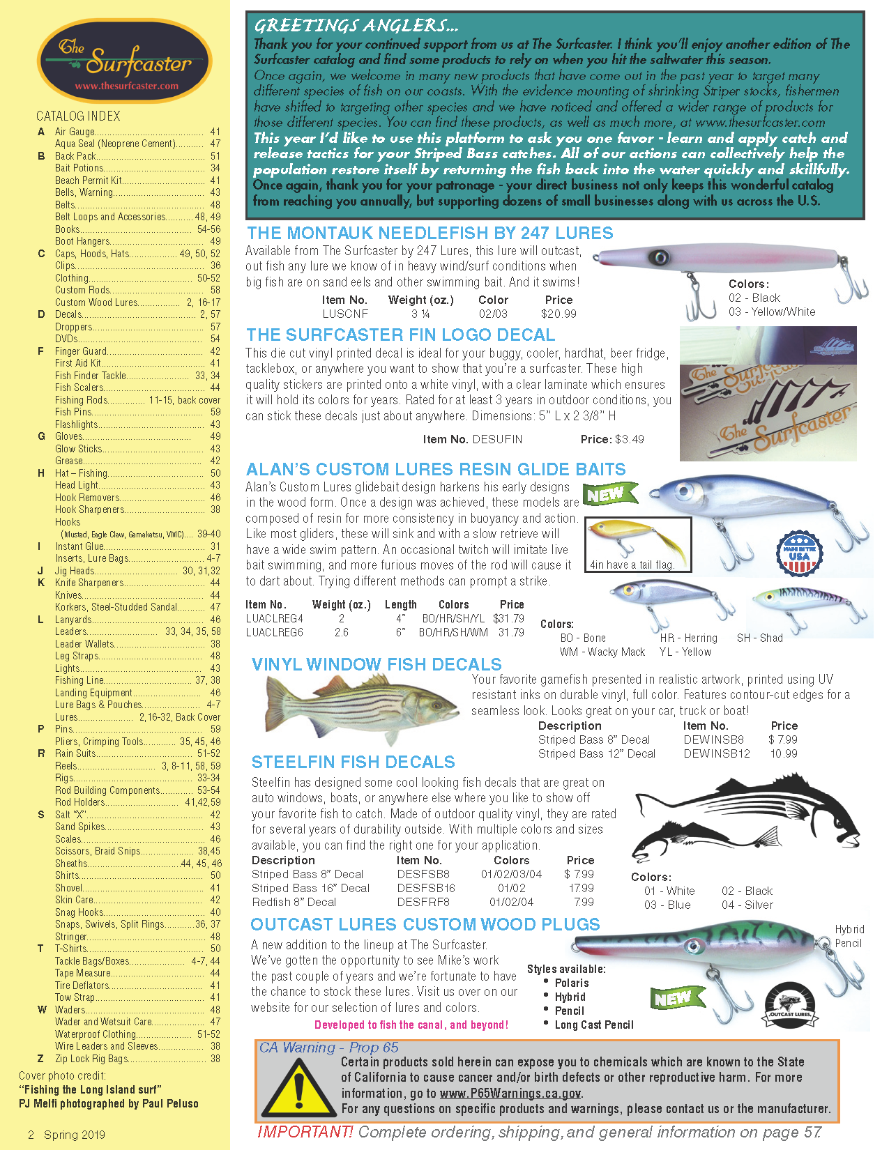 The Surfcaster Electronic Product Catalog — The Surfcaster - Trusted Fishing  Supplies For Over 40 Years