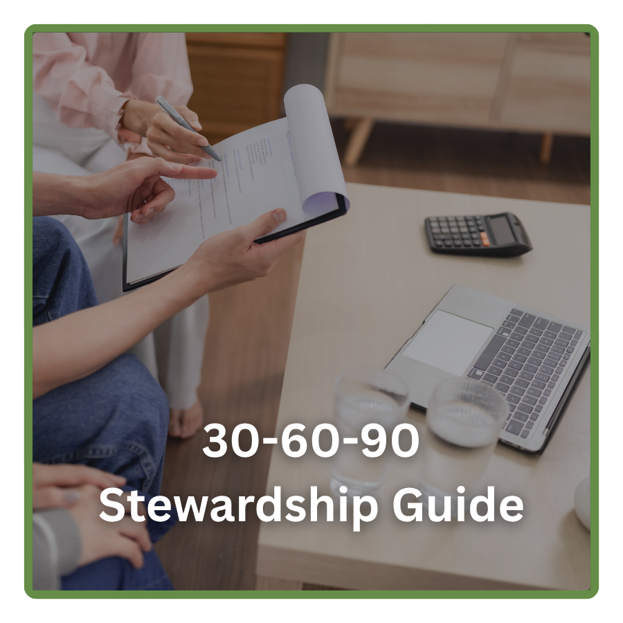 30-60-90 Stewardship Guide