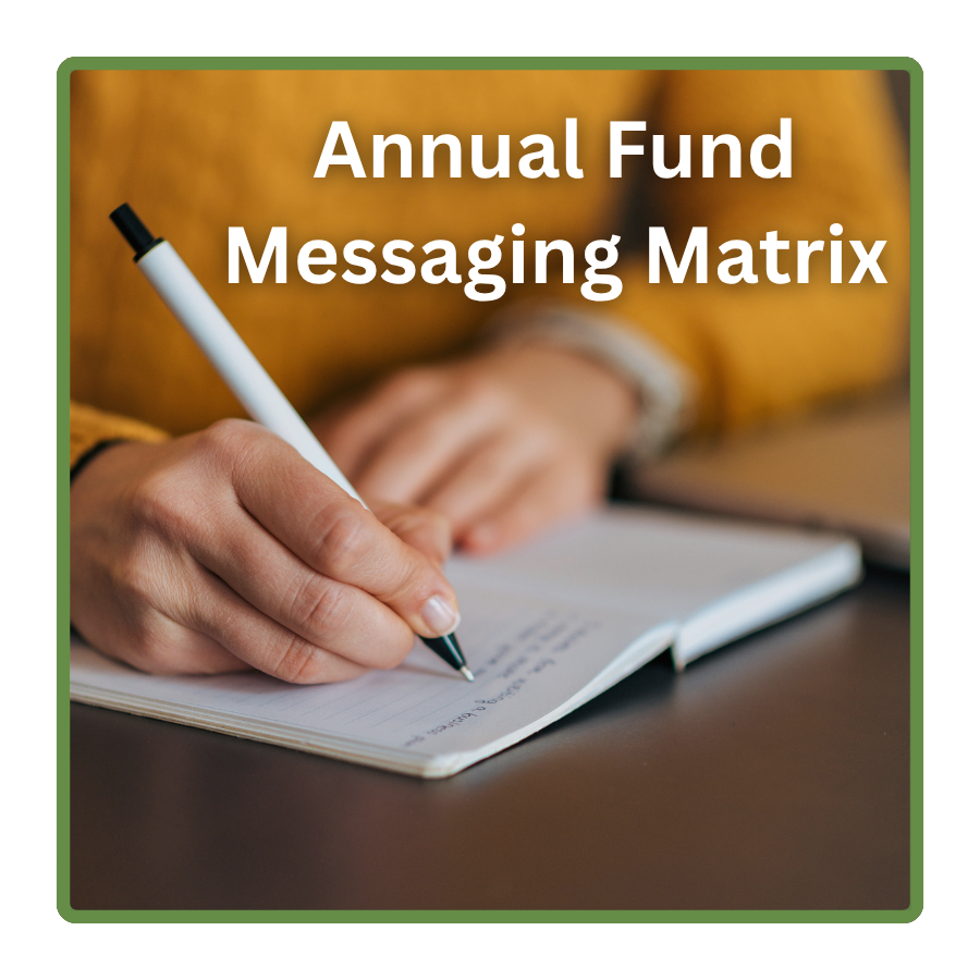 Annual Fund Message Matrix