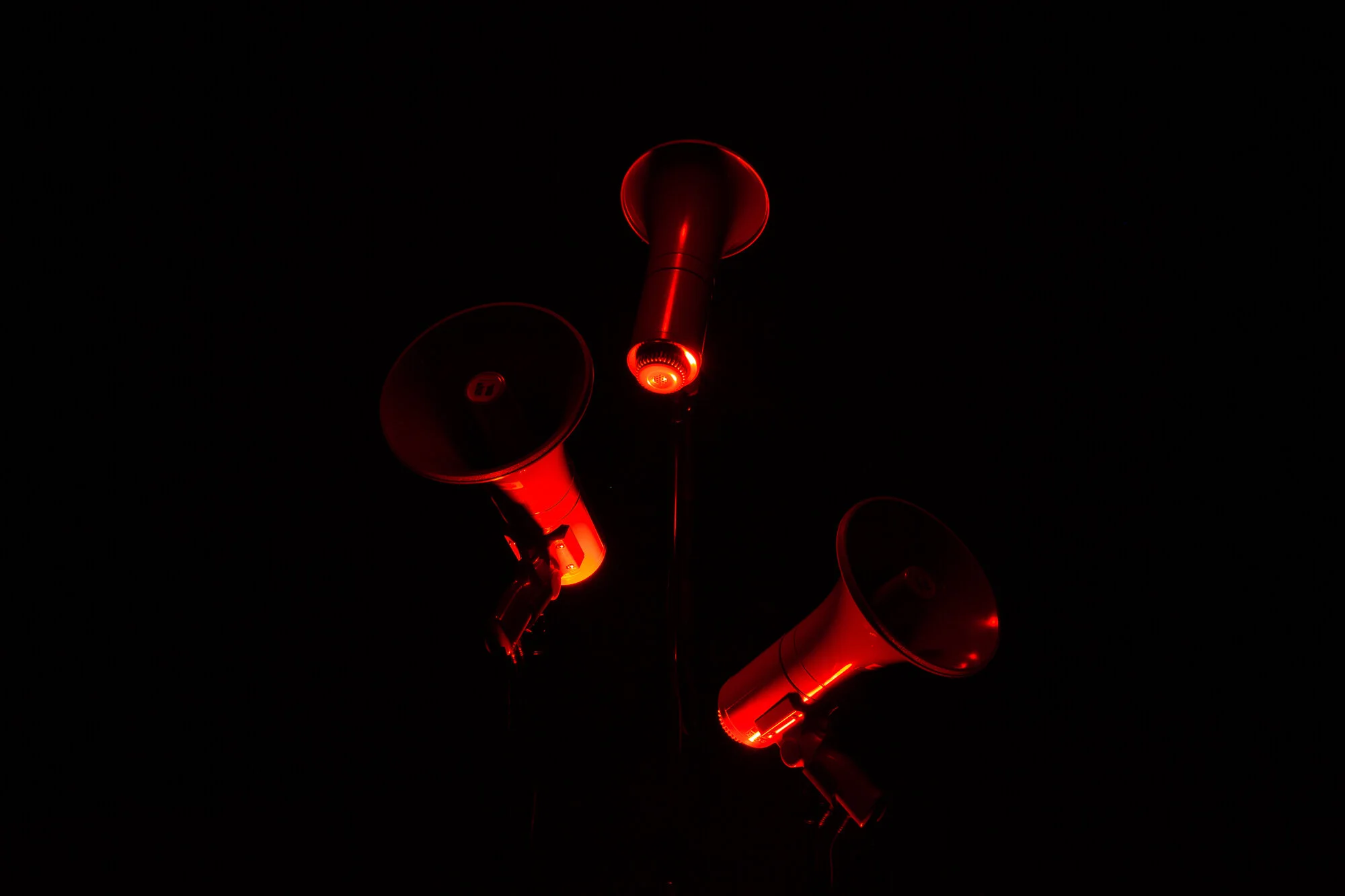 Camille Norment: Untitled (red flame)