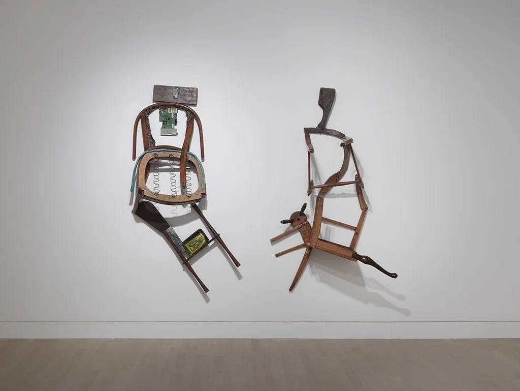  Greg Bray, Miyako, +9 Paces x 6 Paces, 2016; Iwate, -9 Paces x 6 Paces, 2016. (Photo: Tom Van Eynde) 