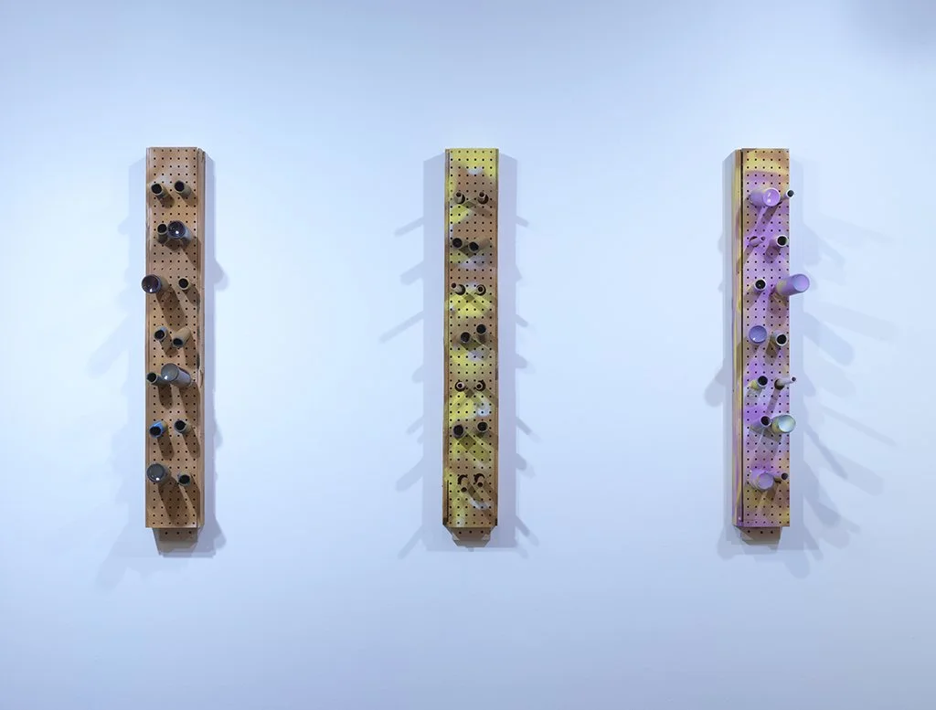  Aquil Charlton, Acoustic Treatment #5: High &amp; Mid-range Effects Panels, 2016 (Photo: Tom Van Eynde) 