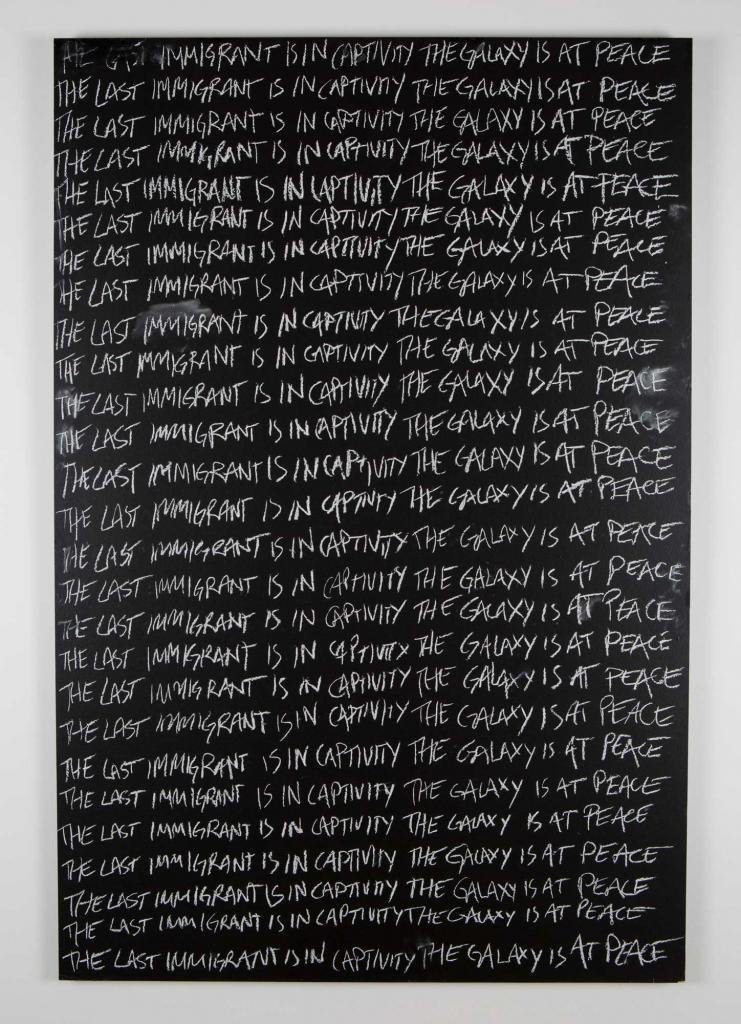  Larry Achiampong: OPEN SEASON installation view. Photo by Clare Britt  