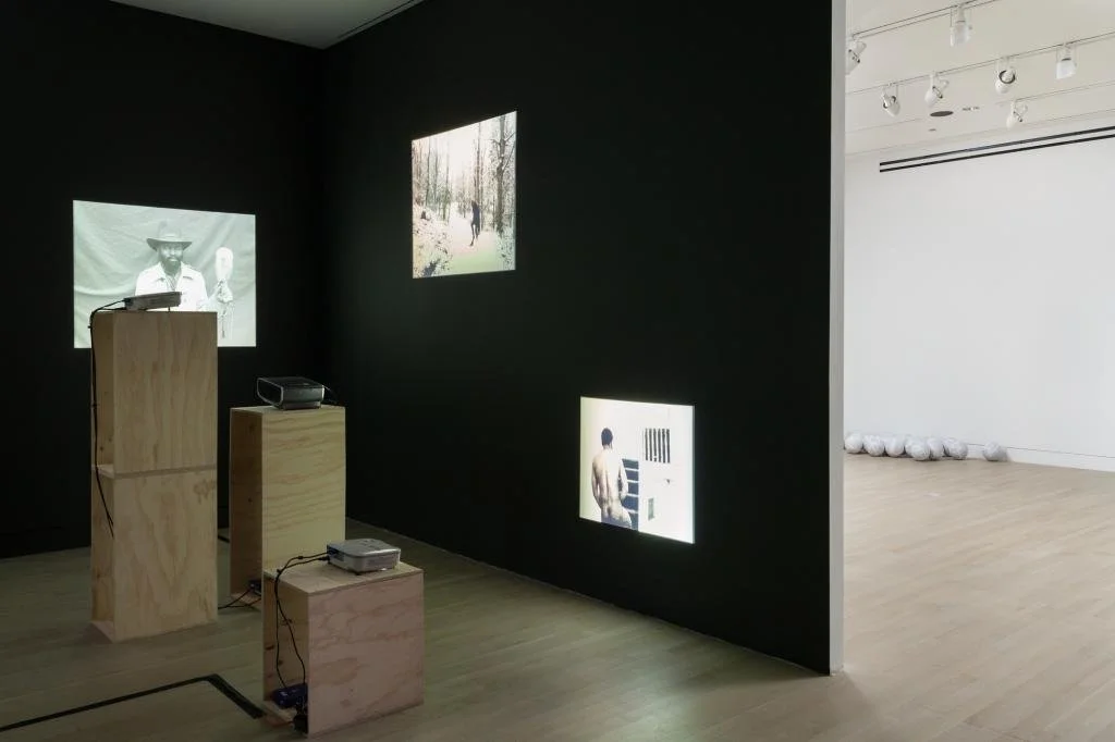  (L-R) Samson Kambalu, Field Work, 2016; Holy Balls, 2000. Photo by RCH | EKH 