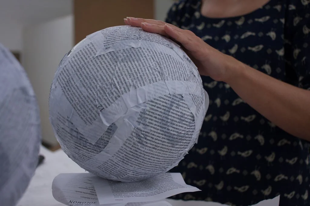  How to Make a Holy Ball, photo by Kelsey Akers 