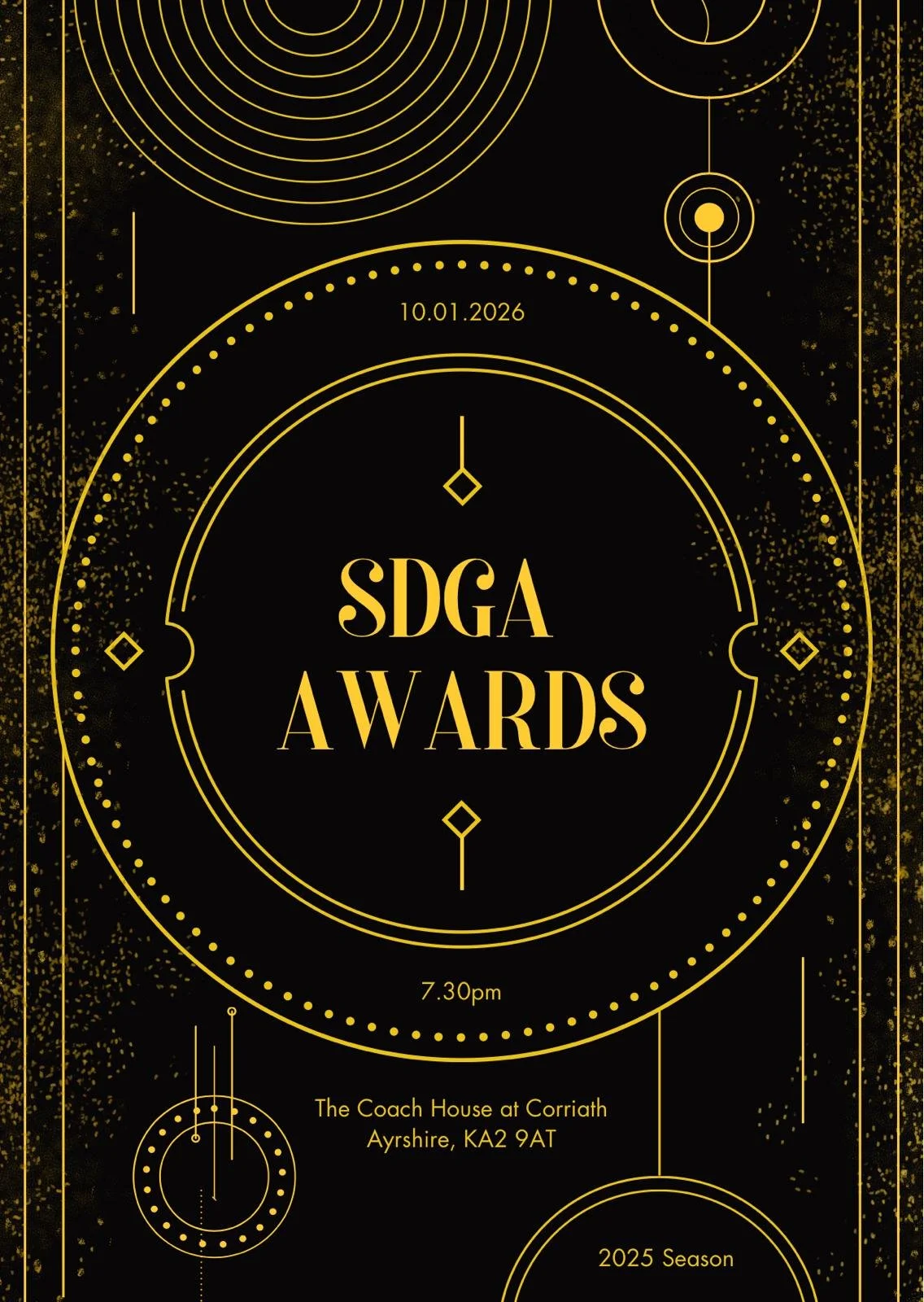 SDGA Awards Night