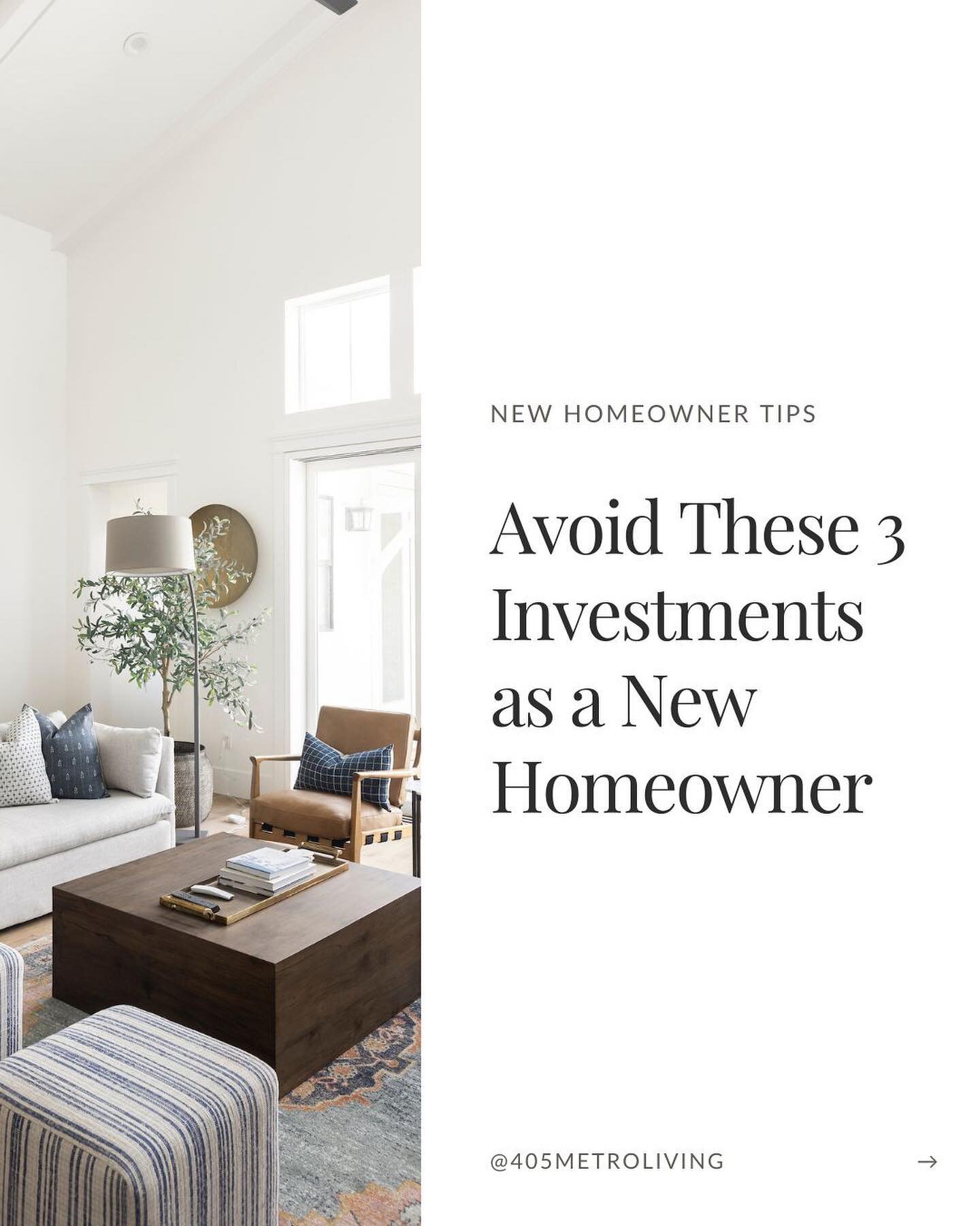 Ready to buy and make home your happy place? Then, you need to sidestep these three rookie mistakes:

1. Making major changes too soon. Instead, move in, live, and discover exactly how you use your spaces before costly renovations.
2. Hiring a shady 