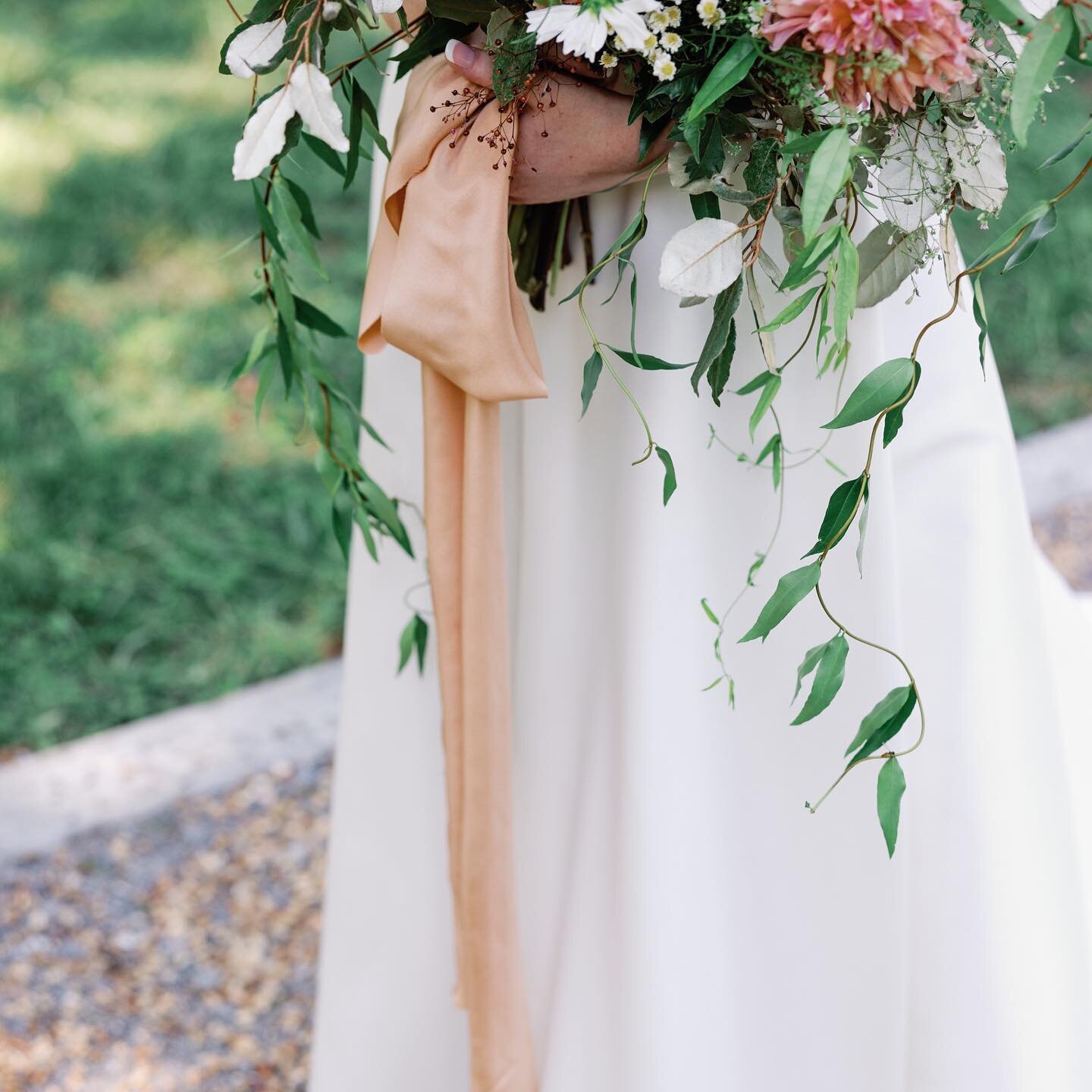 Terra Cotta Silk Ribbon @tinted.studio 
Florals @creeksideflowerfarm 
Photography @abigailmalonephoto 

#silkribbon