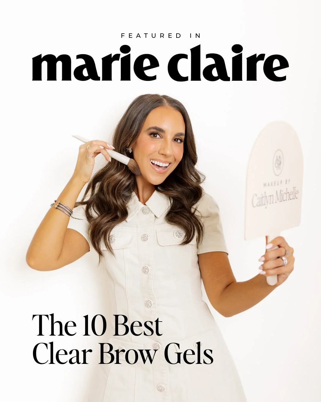 pinch me - a full feature (!) in @marieclairemag all about the best clear brow gels. still doesn&rsquo;t feel real to be featured in publications that i was literally raised on.

as a teen and young adult, i would look forward to my issue of Marie Cl