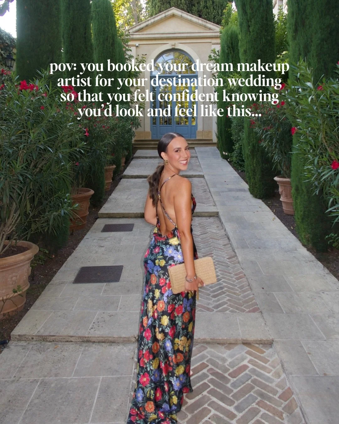 your dream venue is booked (yay)! and somewhere in the back of your mind, you already know who you really want there with you, in your dream location, doing your makeup all weekend.

there are talented artists everywhere, yes. and yes, you could book