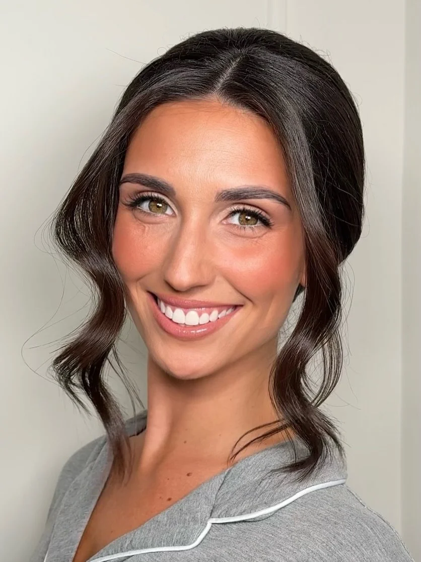 smitten over this makeup look on taylor - comment GLAM and i&rsquo;ll send you a link with everything i used

makeup by me + hair by @hairby_nataliya 

charlotte makeup artist, luxury makeup artist charlotte, charlotte bridal makeup artist, charlotte